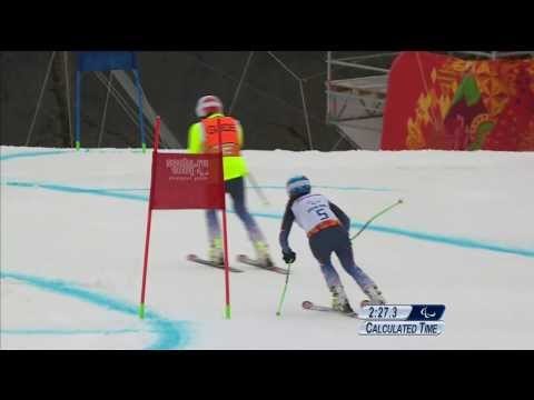 Danelle Umstead (2nd run) | Women's super combined visually impaired | Alpine skiing | Sochi 2014
