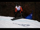 Chris Vos (3rd run) | Men's para snowboard cross | Alpine Skiing | Sochi 2014 Paralympics
