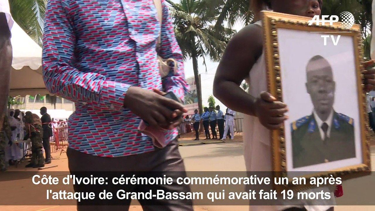Côte d'Ivoire: inauguration d'une stèle un an après l'attentat