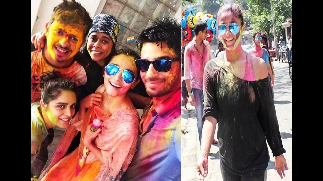 [MP4 1080p] Bollywood Holi Party 2017 Videos, Images _ Zoom Holi Party 2017, Alia Bhatt, Jacqueline, Disha
