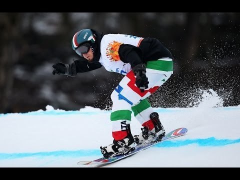 Fabio Piscitello (2nd run) | Men's para snowboard cross | Alpine Skiing | Sochi 2014 Paralympics