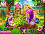 Disney Tangled Game - Princess Rapunzel Mommy Gardening ! Disney Cartoons for Kids