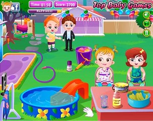 Baby Hazel- Backyard Party- Game Movie For Kids Children