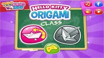 Hello Kitty Origami Class - 5 Origami Models - Kids Games