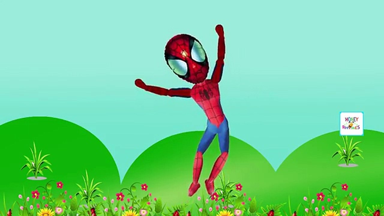 Spiderman The Muffin Man Nursery Rhymes for Children | Batman Cartoons For Children