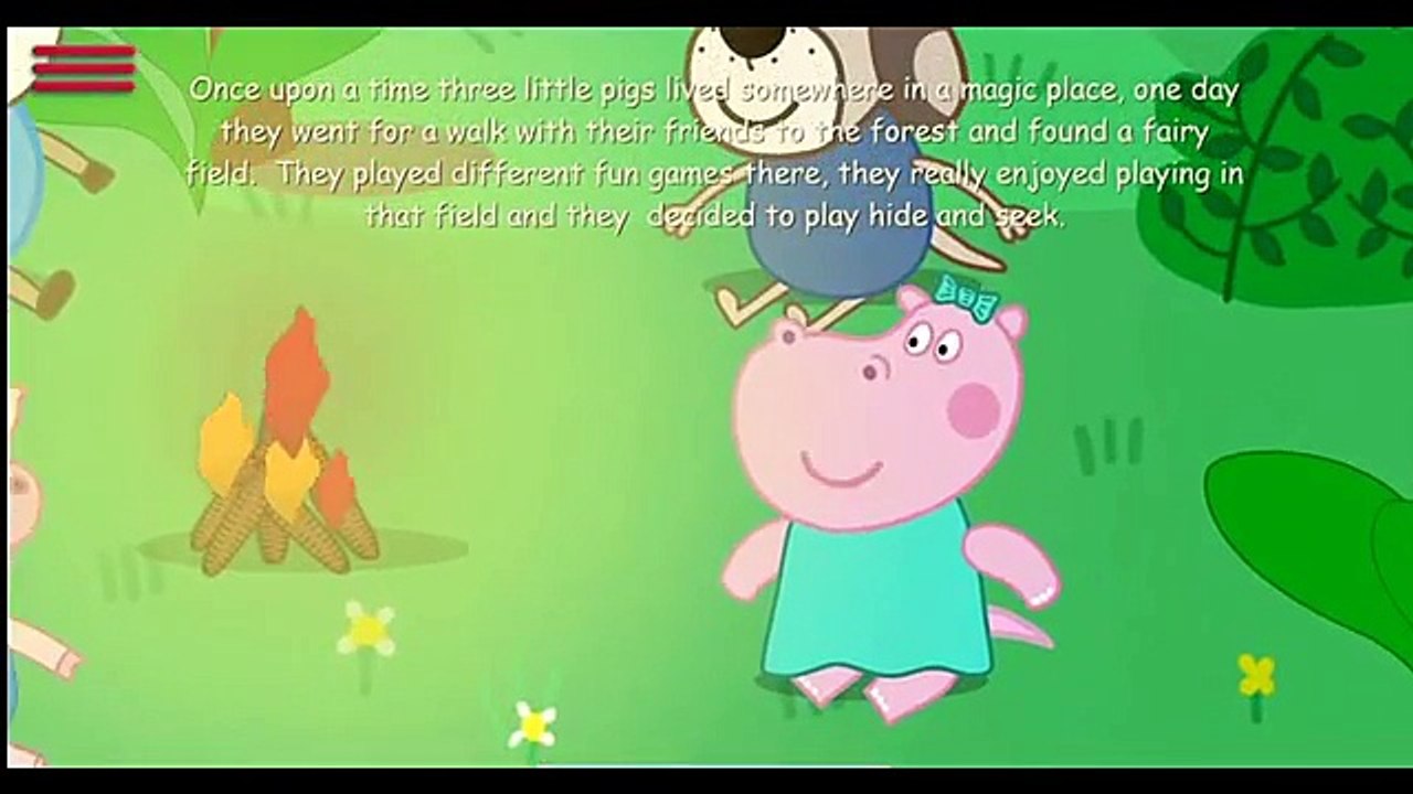 Hippo Pepa Fairy Tale - Three Little Pigs