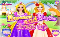 Disney Congelado Princesa Elsa Anna Ariel, Rapunzel y la Barbie de Pascua de Vestir Juegos para Chicas C
