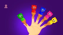 Mega Gummy bear Finger Family Nursery Rhymes Baby Balloon Song for Learning Colors | Gummy