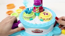 Play Doh Cake Makin Station Playset by Sweet Shoppe Kitchen Baking Toy - Sweets Cafe Dess