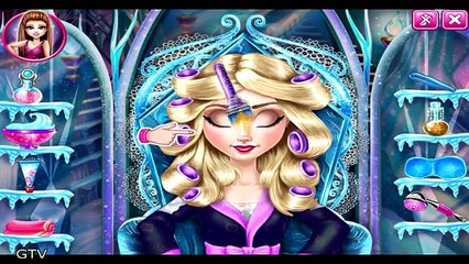 Frozen Elsa Makeup & Become Ugly Funny Story! Maleficent Spiderman Finger Family Song Nurs