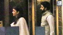 Aishwarya Rai & Abhishek Bachchan Leave Hospital After Meeting Her Father | LehrenTV