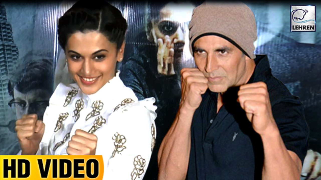 Akshay Kumar TRAINED Taapsee Pannu For 'Naam Shabana' | LehrenTV