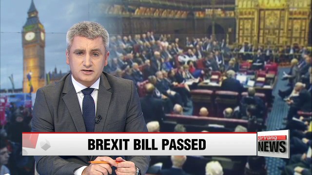British parliament passes Brexit authorization bill