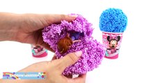 Hello Kitty Foam Clay KINDER Surprise Eggs Ice Cream Cups Minions Disney Princess RainbowL