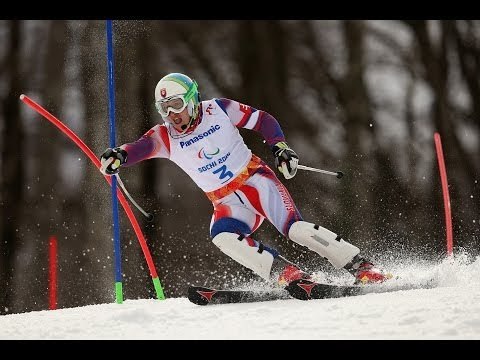 Miroslav Haraus (1st run) | Men's slalom visually impaired | Alpine skiing | Sochi 2014 Paralympics