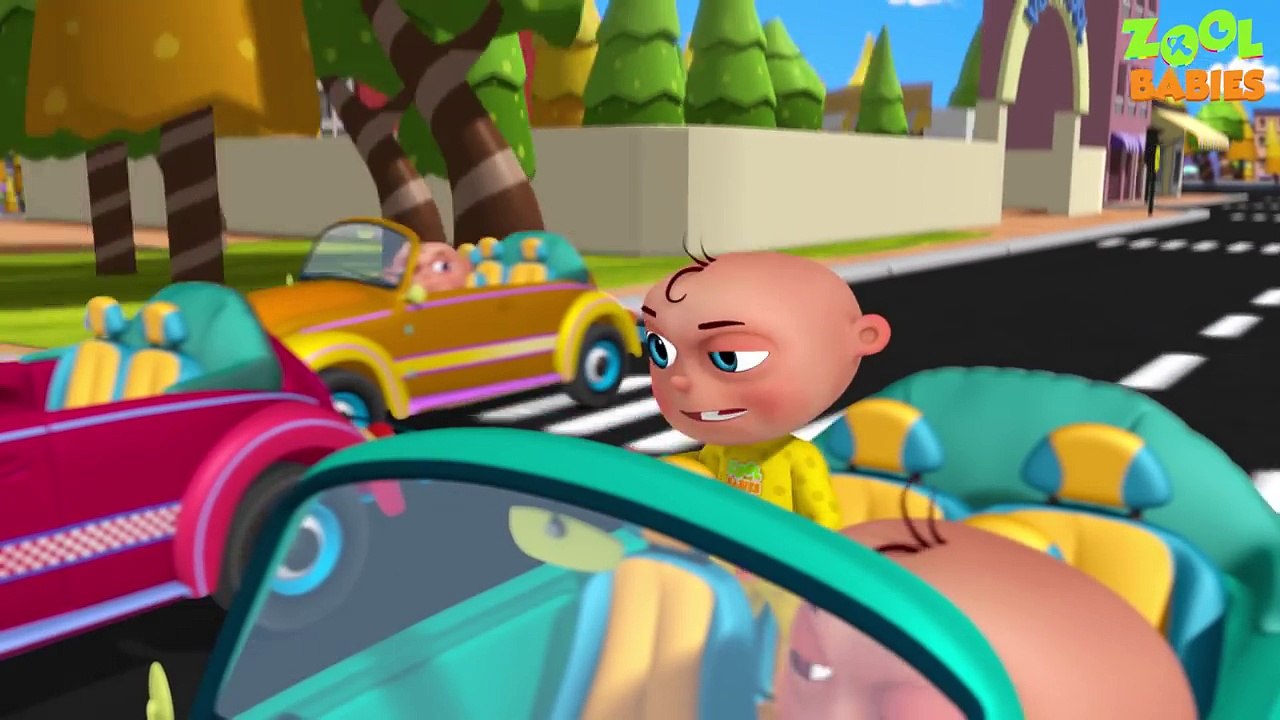 Zool Babies As Police | Police Chase Thief | Zool Babies Cartoon Animation