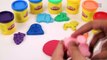 Сups Surprise Learn Colours for Children with Play Doh Rainbow Toys Minions