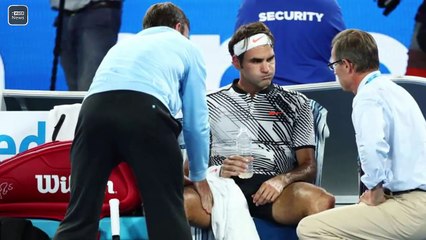 Tennis Federer hits back at Cash 'legal cheating' accusation