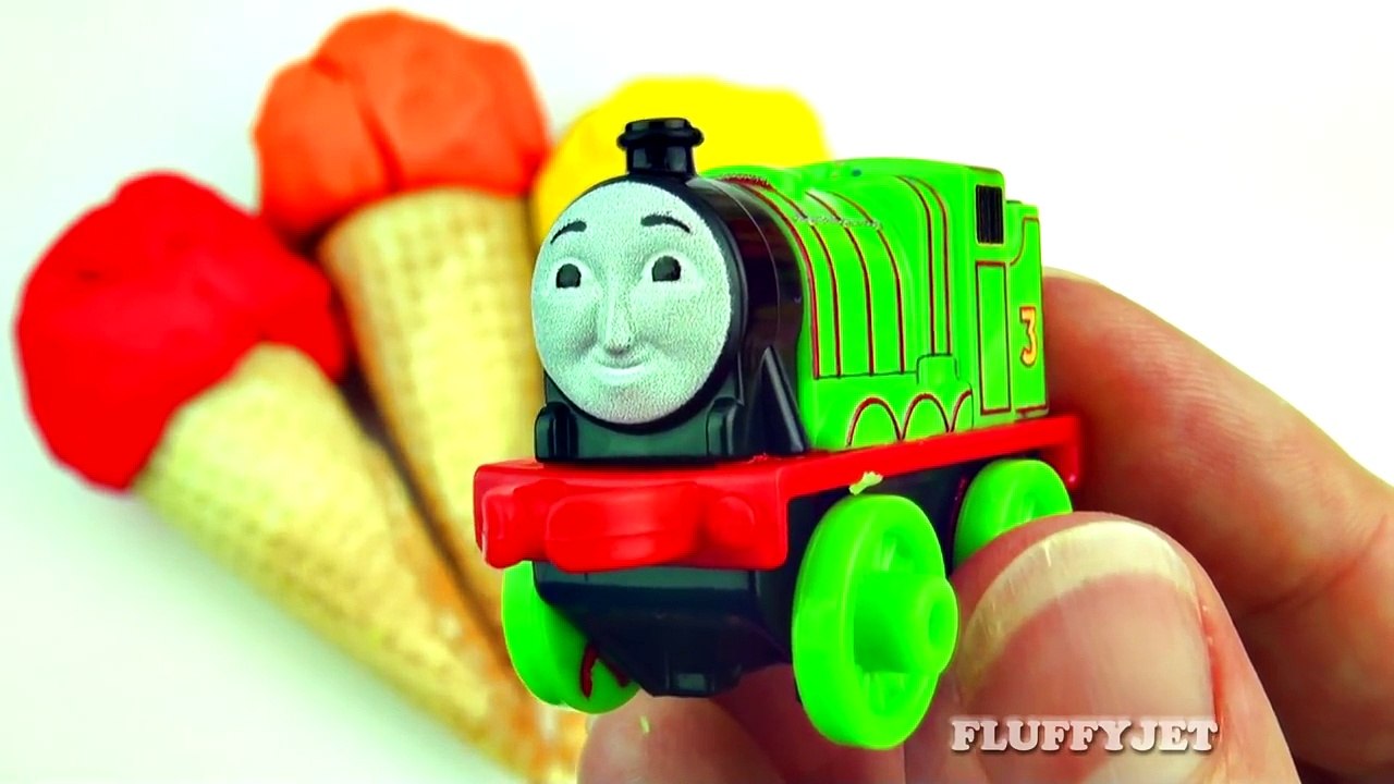 Learn Colors for Kids awith Play Doh Ice Cream Surprise Toys Peppa Pig Thomas & Friends Pikachu-N8JSuFUHSKQ