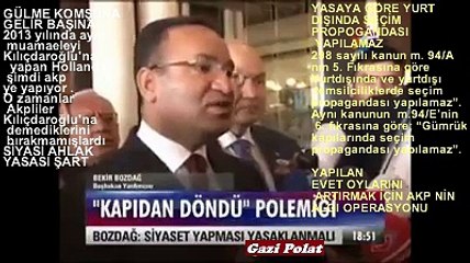 HOLLANDA TİYATROSU AKP NİN ALGI OPERASYONU