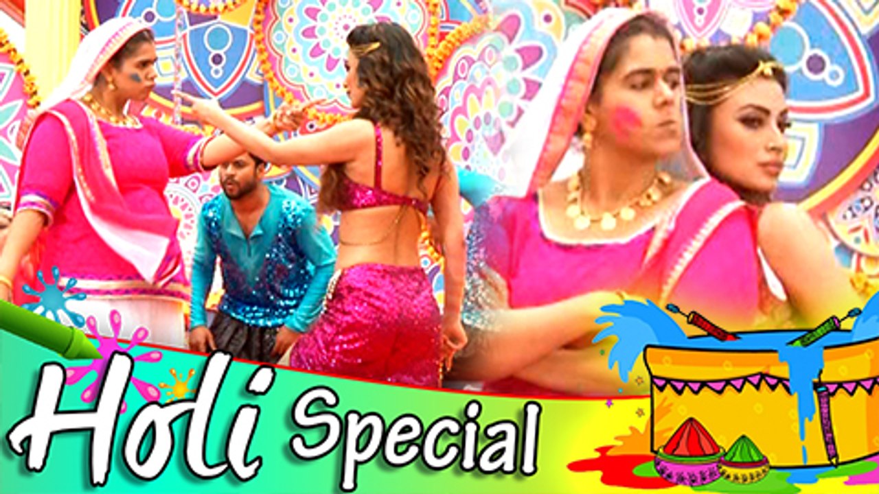 Rityasha Rathod Dance Performance With Mouni Roy On Holi Celebration | Badho Bahu | Holi 2017