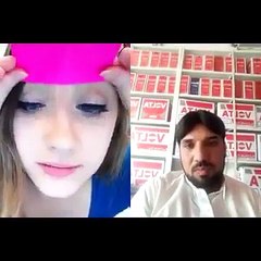 Battery Shopkeeper Talk With American Girl-Hilarious