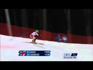 Kirk Schornstein (2nd run) | Men's slalom standing | Alpine skiing | Sochi 2014 Paralympics