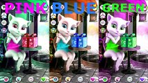 Learn Colors with My Talking Angela Lipstick Colours to Kids Children Toddlers Baby Play Videos