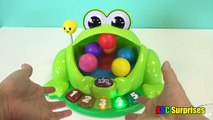 Learn COLORS & Counting Numbers Preschool Toys for Kids Pop Giggle Pond Pal Frog ABC Surprises-OcFFn5XaCeE