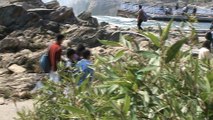 Female Holy Bath At Naramada River Jabalpur