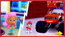 Paw Patrol and Bubble Guppies Games Nick JR 2017 / Game TV & GTA Kids