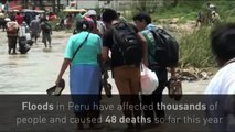 Thousands affected in Peru by weather phenomenon