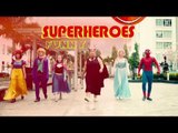 Spiderman Trailer/w Friends GO TO SCHOOL fun superheroes in real life I FUNNY SUPERHEROES