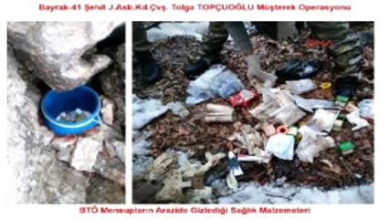 Diyarbakır Lice'de 20 PKK Sığınağı Imha Edildi