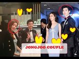 [JongJoo Couple]  Lee Jong Suk ❤️ Han Hyo Joo At 2016 MBC Drama Awards Red Carpet