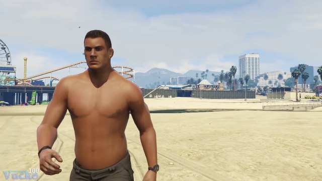 Détails GTA V : muscles, ombres, bruitages voitures... Graphismes jeux vidéos