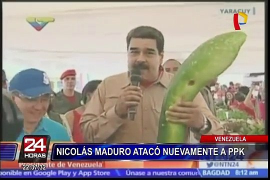 Nicolás Maduro vuelve a atacar a Pedro Pablo Kuczynski