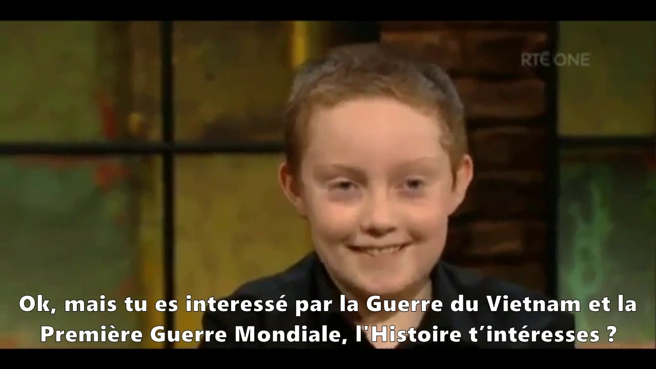 Ce jeune irlandais annonce en direct qu'il aimerait devenir terroriste... Flippant