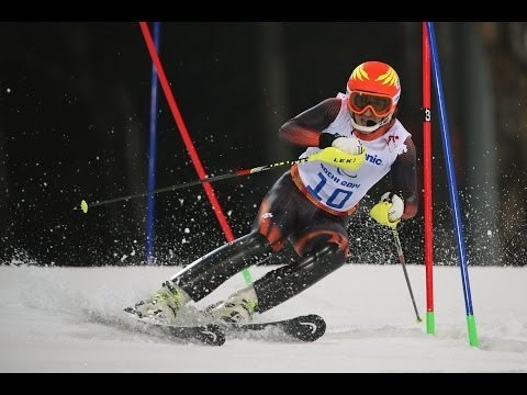Yon Santacana Maiztegui (2nd run) | Men's slalom visually impaired | Alpine skiing | Sochi 2014