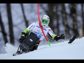 Oldrich Jelinek (1st run) | Men's slalom sitting | Alpine skiing | Sochi 2014 Paralympics