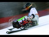 Caleb Brousseau (1st run) | Men's slalom sitting | Alpine skiing | Sochi 2014 Paralympics
