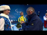 Women's 1km sprint standing Victory Ceremony | Cross-country skiing | Sochi 2014 Paralympics