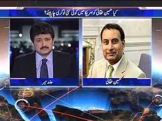 Hamid Mir Questions Hussain Haqqani