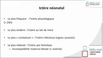 Pediatrie - Ictère Néonatal
