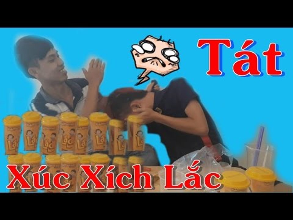 Vlogs #2 Thách ăn - xúc xích Lắc I Thua thì ăn Tát ''Siêu Mạnh''
