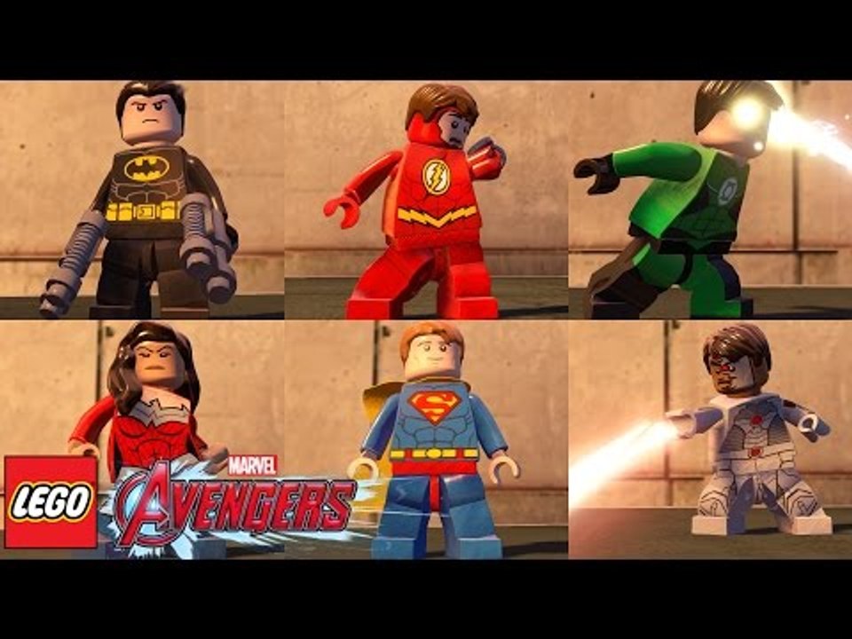 LEGO Justice League Pack Free Roam in LEGO MARVEL's Avengers MOD