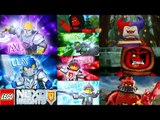 LEGO Nexo Knights Merlock 2.0 - All Knights vs All Lavalands Bosses (323 NEXO POWERS)