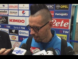 Napoli-Crotone 3-0 - Hamsik: "Non è facile passare dal Real Madrid al Crotone" (13.03.17)