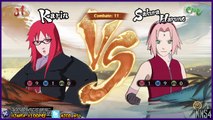 Sakura,Hanabi,Karin vs Naruto,Neji,Sasuke (Español Latino) - Naruto Storm 4 Petición #36