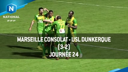 J24 : Marseille Consolat - USJ Dunkerque (3-2), le résumé